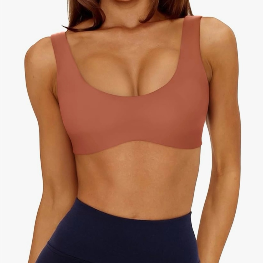 Women's Seamless Rust Bralette